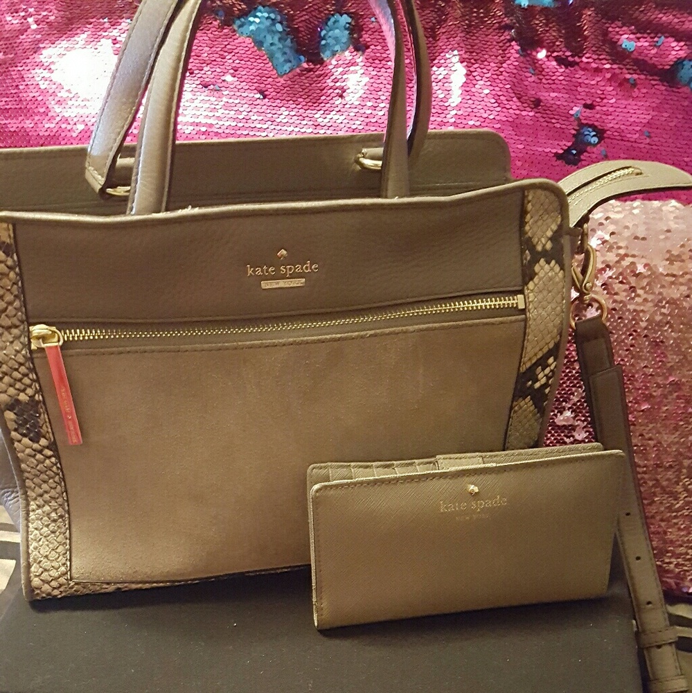 Kate spade bag and wallet